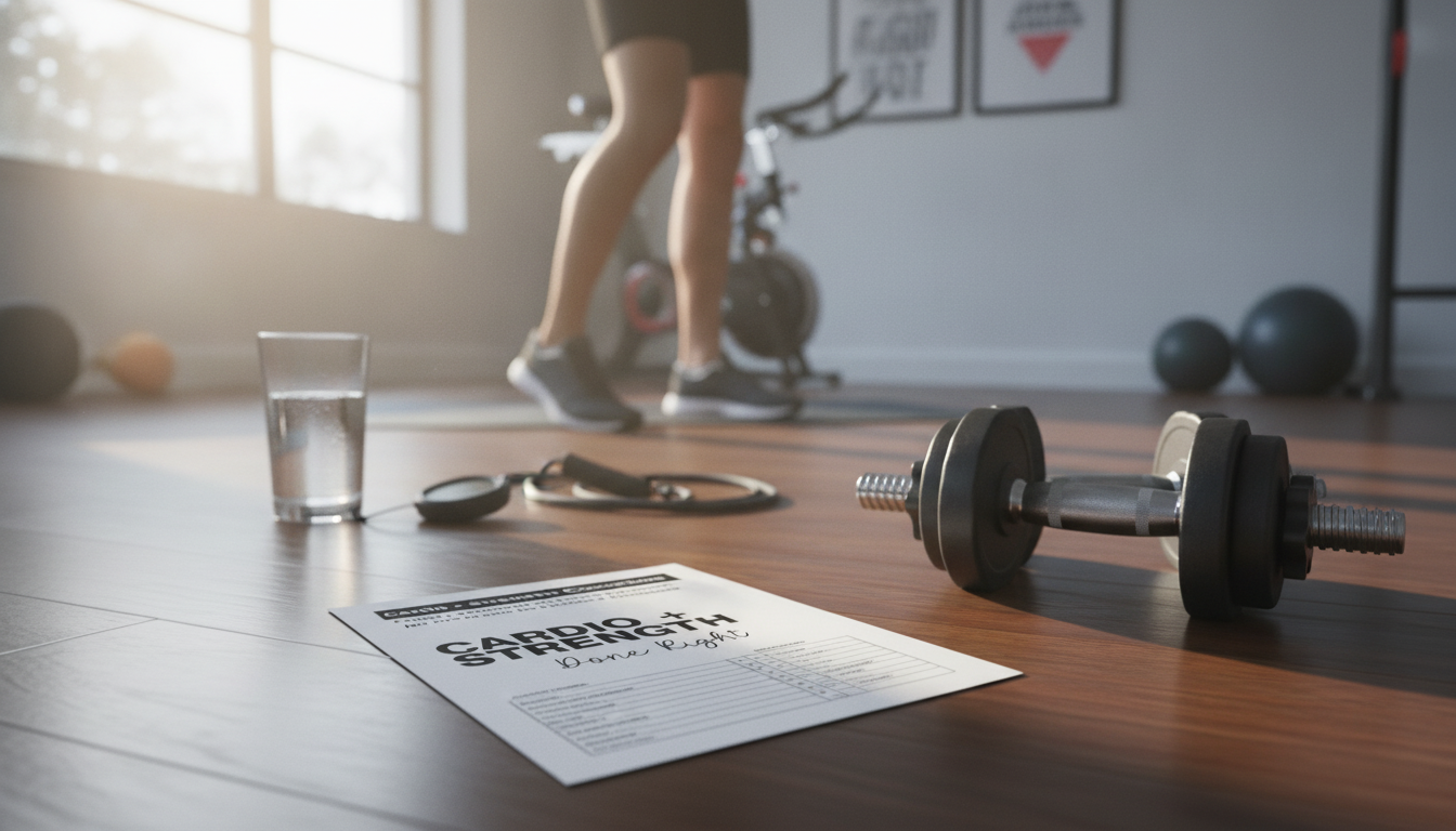 Cardio + Strength Checklist for Fat Loss, Muscle & Endurance